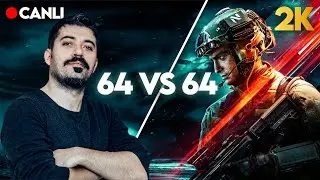 🔴 BF 2042 'de 128 KİŞİ SERVER DOLDURUYORUZ (2K)