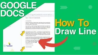 How To Draw A Line Or A Signature Line In Google Docs