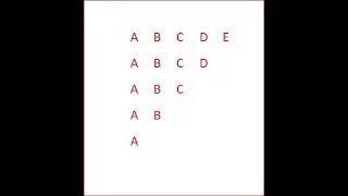 Pattern Printing in C Programming #6 - Code Ambition