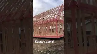 Каркас дома!