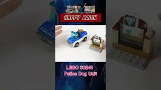 LEGO 60241 Police Dog Unit Lego City 4+ 