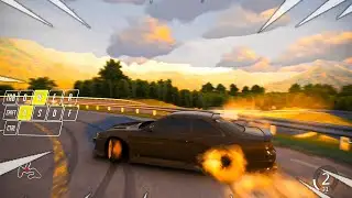 Trying Keyboard Drifting For The First Time In Assetto Corsa