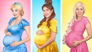 What if Disney princesses were pregnant?