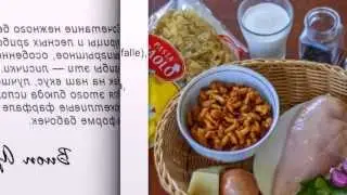 Паста с курицей и лисичками