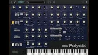Korg Polysix - Vintage Preset Banks - Best Synth Presets