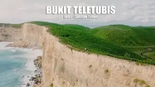 #drone  Bukit Teletubis / Pop Corn (Pantai Kura - Kura) Ekas Lombok Timur