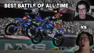 BEST BATTLE IN MX SIM HISTORY W/ THE CHAMP | Anaheim 2 Triple Crown Pro Main Event 1 | MX Simulator