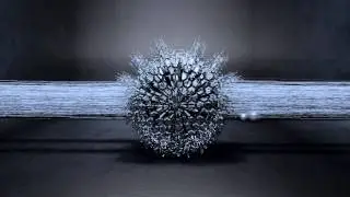 Интро сделанное в Cinema 4D