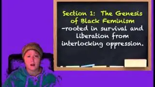 Video Lecture:  Combahee River Collective