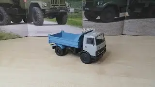 Обзор модели Маз-5551, масштаб 
