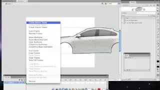 How to create a motion tween using an imported image