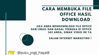 tutorial excel Cara membuka file excel yang tidak bisa dibuka dari office 365 tidak bisa dibuka