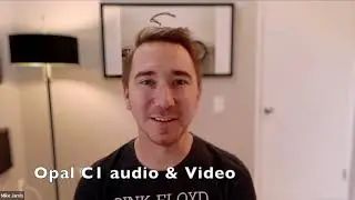 How does the Opal C1 sound on zoom calls?