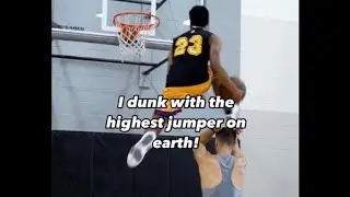 Dunk session with highest jumper on the planet - Tyler Currie