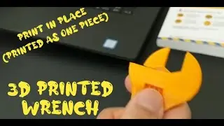 3D Printed Wrench Print in Place
