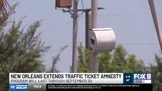 New Orleans ticket amnesty program extended through September 30