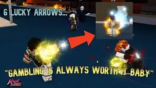 [YBA] 6 LUCKY ARROWS GOT ME RICH IN THE NEW HALLOWEEN UPDATE... ft. @Jioufen