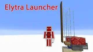 Simple but really fast Elytra Launcher [up to 360 blocks/sec] | RQTSTEIN