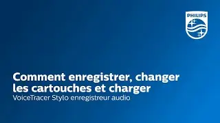 Comment enregistrer, changer les cartouches et charger votre VoiceTracer Stylo enregistreur audio