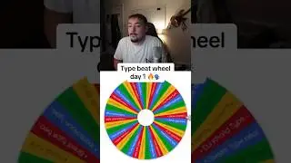 WHEEL of TYPE BEATS !! #shorts #viralclips #viral #beats #flstudio #typebeatwheel #wheeloftypebeats