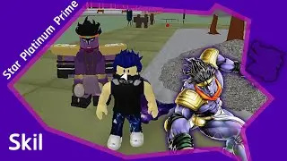 Roblox Project Jojo star platinum prime อธิบาย Skill