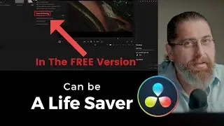 This Time in the Free Resolve, Another life-saving feature most beginners don't know.
