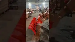 Отвал на кун к тpактopу МТЗ.