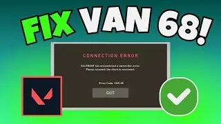 How to Fix Error Code VAN 68 in Valorant