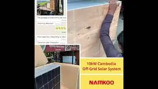 Cambodia 10kW Off-Grid System | Namkoo Solar