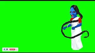 Ghost!! ghost!! walking on green screen cartoon characters no copyright