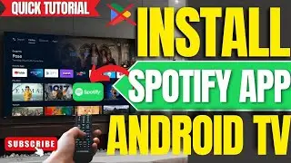 No Playstore? How to Install Spotify App on ANY Android TV (2025)