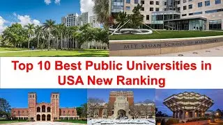 Top 10 Best Public Universities in USA New Ranking | American Public University Ranking