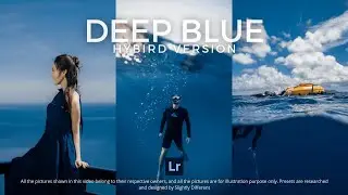 DEEP BLUE | Hybrid | Free Download Lightroom Preset (DNG & XMP) + Lightroom Mobile Tutorial