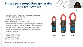 Webinar de los medidores de pinza de AEMC