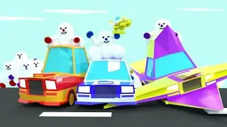 SkyTown Car Race - New Episode - New Cartoon for Kids in Hindi - Cartoon for Kids | Twinkle TV