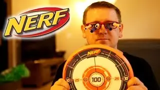 Sammie's New Target, Fun With Nerf Toys: Precision Target Set