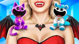 ¡Los Smiling Critters fueron Adoptados por un Vampiro! ¡Cómo Convertirse en Catnap! Poppy Playtime 3