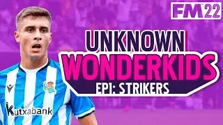 Unknown FM22 Wonderkid Strikers | Football Manager 2022 | Hidden Gems | Cheap Wonderkids