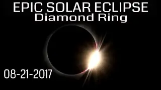 Total Solar Eclipse: Diamond Ring at 3:14 (08-21-2017)