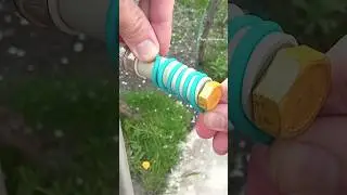 Hose connect skill. How to securely connect a hose to a plastic pipe 