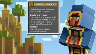 Origins Minecraft Mod Wandering Trader Showcase [Custom Origin]
