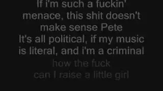 Eminem - Sing For The Moment  (Lyrics)