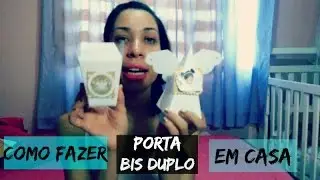 PORTA BIS DUPLO - Como fazer EM CASA -