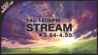 Osu! 10 Stream maps [140-150BPM]
