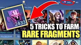 5 TRICKS TO FARM RARE FRAGMENTS | MOBILE LEGENDS RARE FRAGMENTS