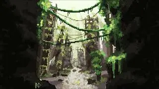 Abandoned City : Pixel Animation with Music
