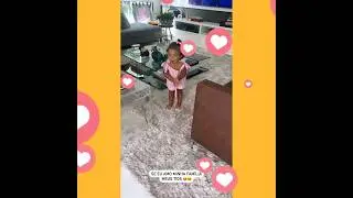 Reação de liz com a chegada da família 😍 #liz