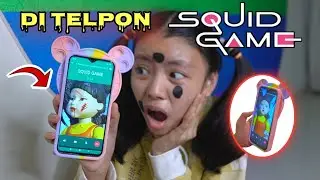On the Phone Squid Game! Scared..Video Call with Squid Game Doll