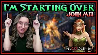 I'm Starting a NEW Account! Join me! 🩸 Bloodline: Heroes of Lithas