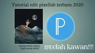 New Pixellab editing!!!simpel gaes! Collage Digital ala ala😁